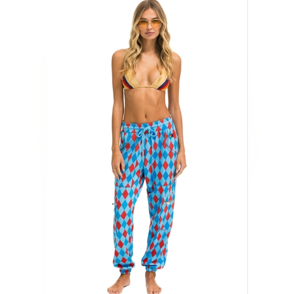 Aviator Nation Diamond Repeat Smiley Cargo - Picture 2 of 2